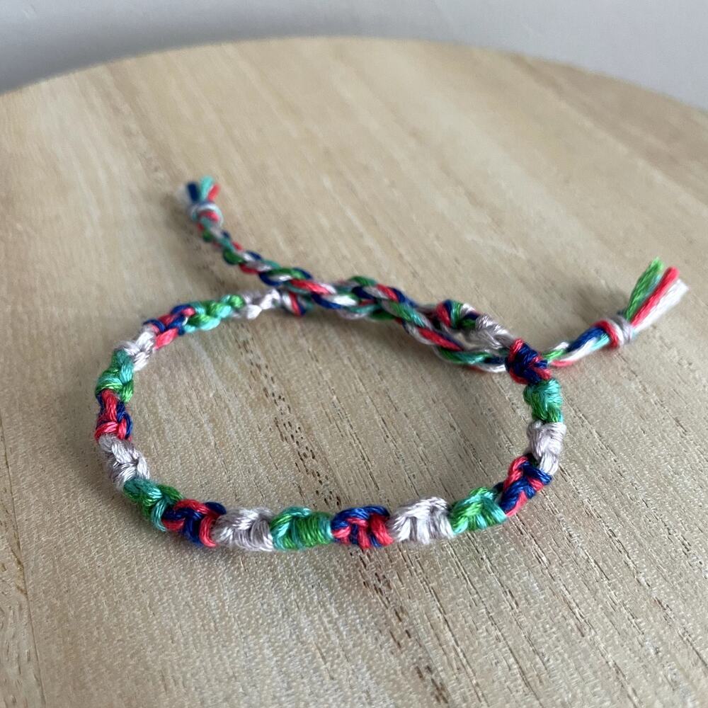 Judy Bracelet anklet trendy comfortable tie embroidery thread woven gift